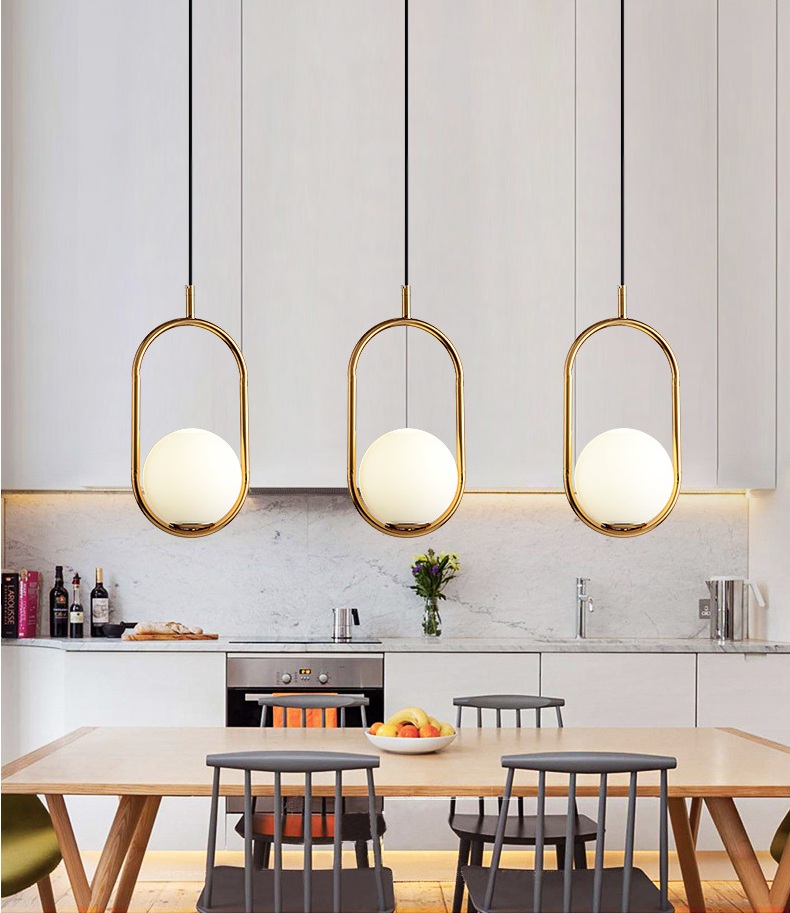 Combo 2 đèn thả trang trí LIZI độc đáo kèm bóng LED chuyên dụng