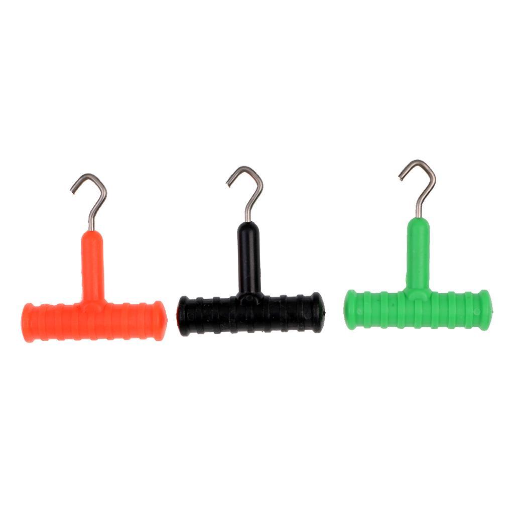 6Pcs Knot Rig Puller Knot Tester Tightener Hair Rig Tool Carp Fishing Terminal Tackle for Hair Rig