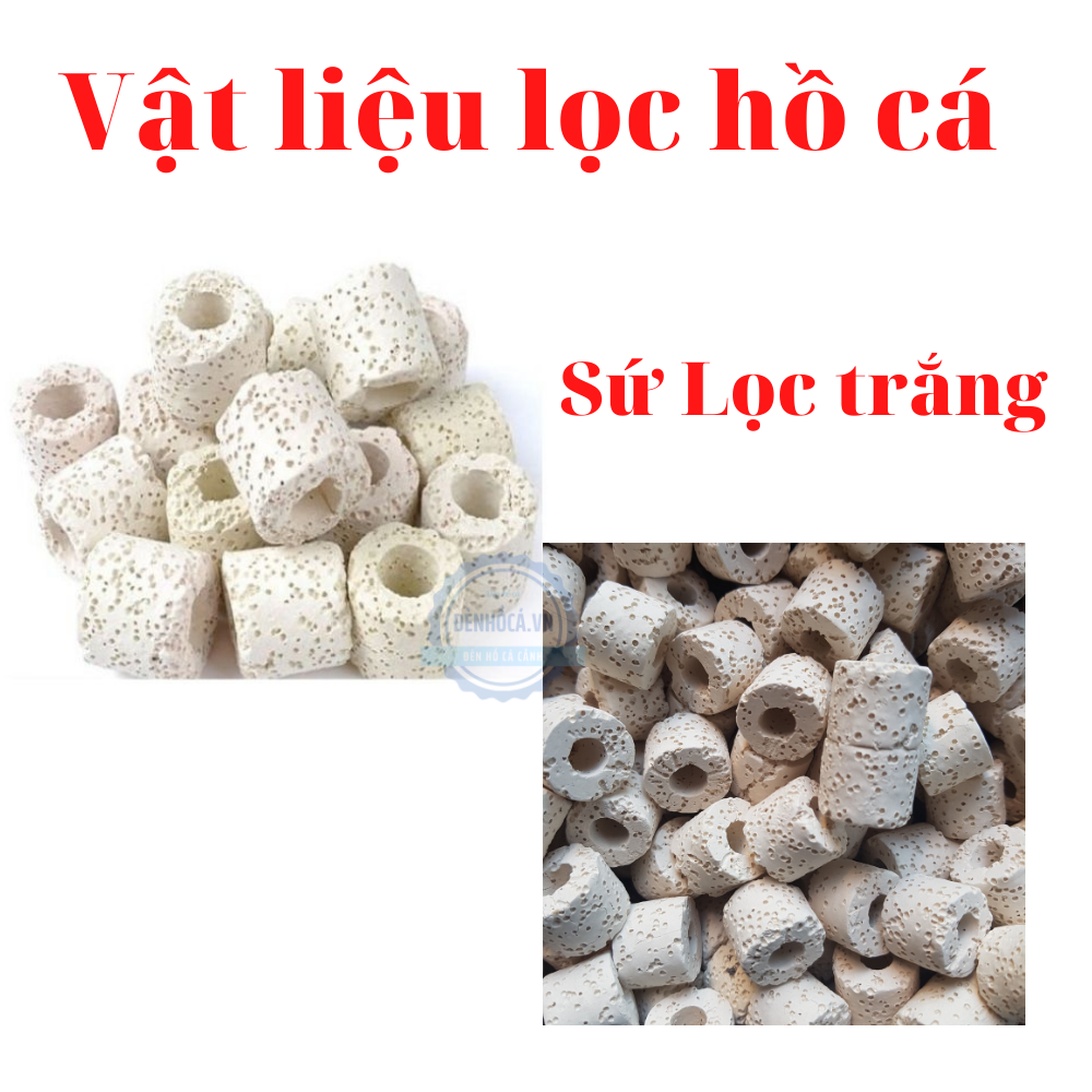 VẬT LIỆU LỌC SỨ LỌC HỒ CÁ 100G