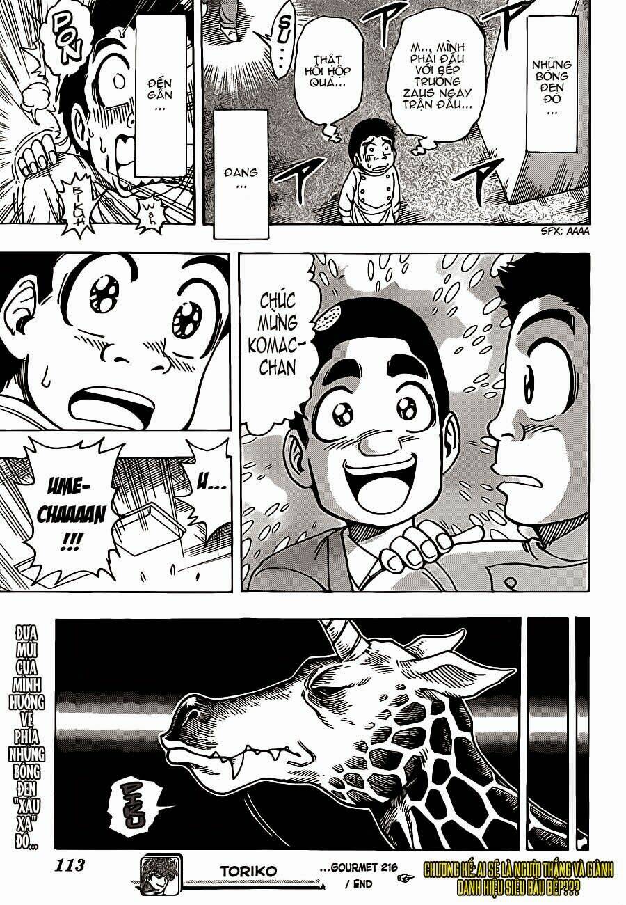 thợ săn ẩm thực chapter 216 19