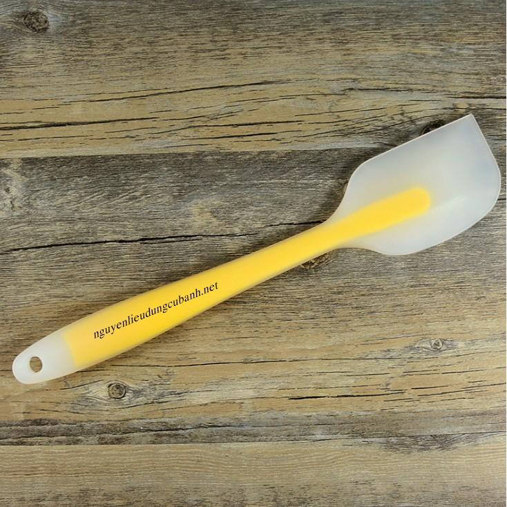 Spatula - Phới Trộn Bột Vét Bột chất liệu Silicon đúc trong suốt.