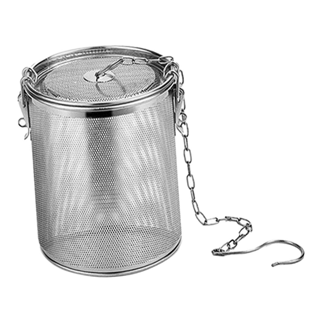 Tea Ball Strainer 2x 0.7L Stainless Steel Spice Seasoning Strainer