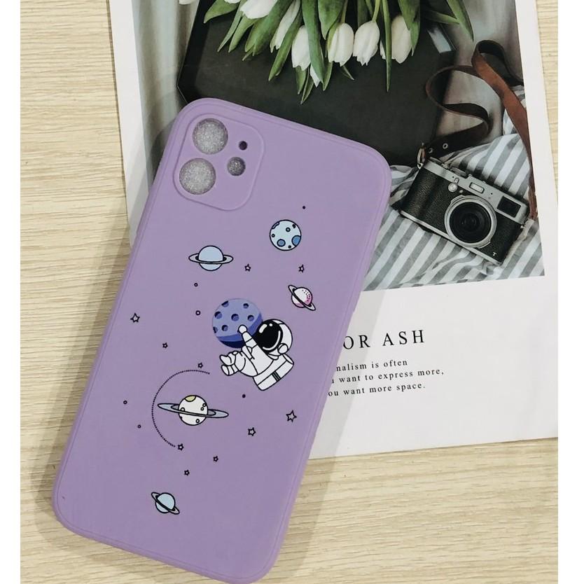 Ốp TPU Dẻo Viền Vuông In Hình CUTE Dành Cho i p h one 11PROMAX/12/12PRO/12PROMAX