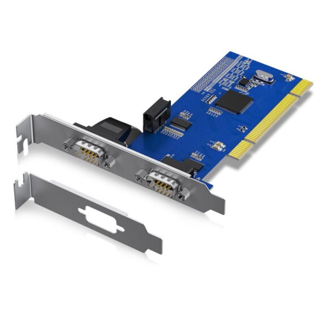 Ugreen UG80115CM336TK Bộ chuyển đổi nối tiếp PCI 2.0 sang 2 cổng RS232 9 pin - HÀNG CHÍNH HÃNG