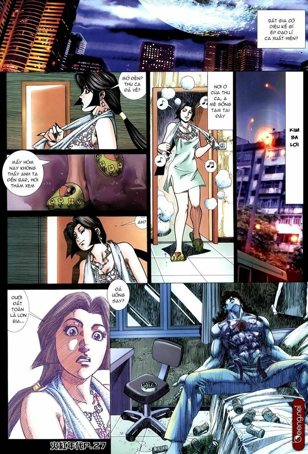 hỏa hồng niên đại hắc cốt đường chapter 177 10