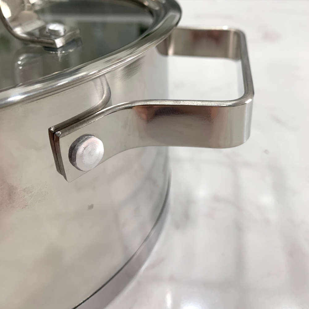 Bộ 3 nồi Inox 304 cao cấp 5 đáy Kalpen Gliter KP-3568 xuất Đức