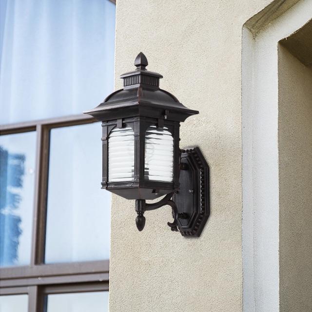 Đèn Tường Treo Trụ Cổng Trang Trí Hoa Văn Cổ Điển Hiện Đại
