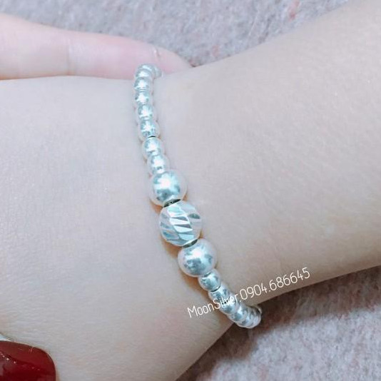 Lắc Tay Trẻ Em 1-4 Tuổi Bi Mềm 3 Hạt
