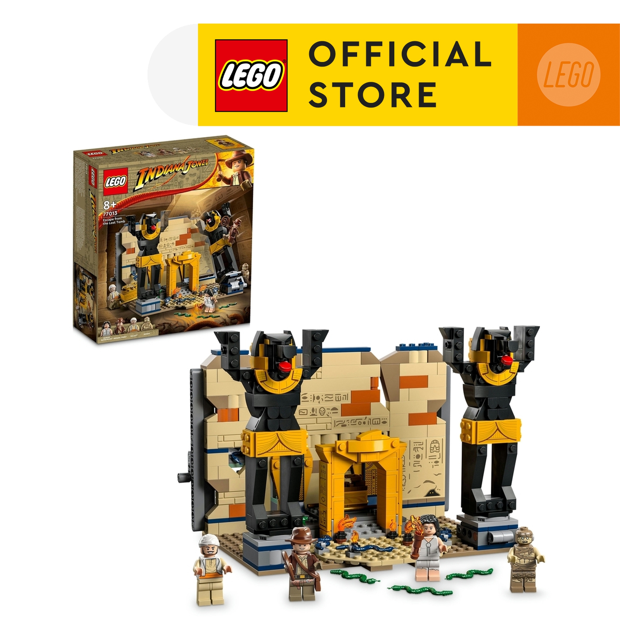 LEGO Indiana Jones 77013 Ngôi Đền Tàn Khốc (600 chi tiết)