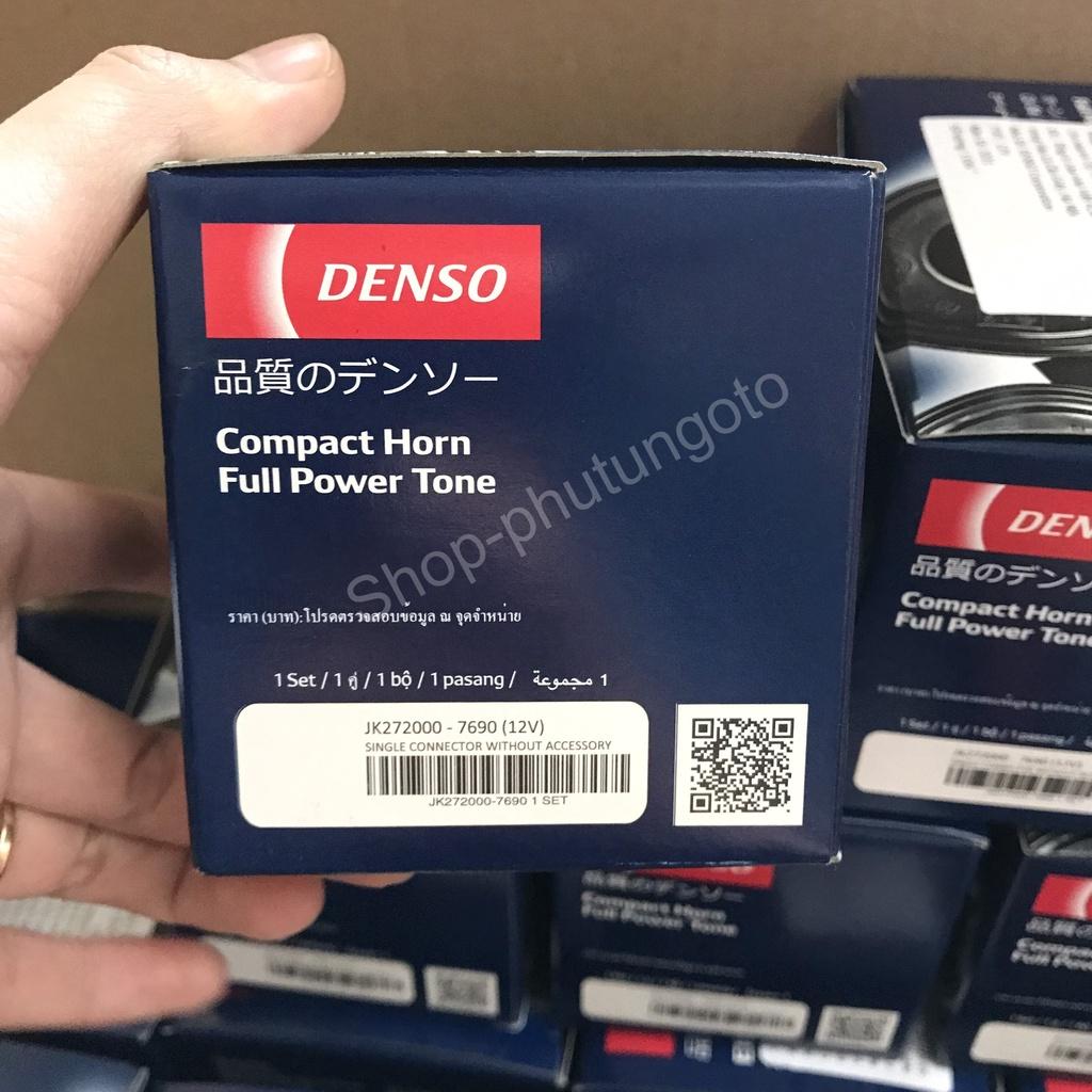 Còi đĩa chính hãng Denso 1 giắc 12V cao cấp thương hiệu đến từ Indonesia