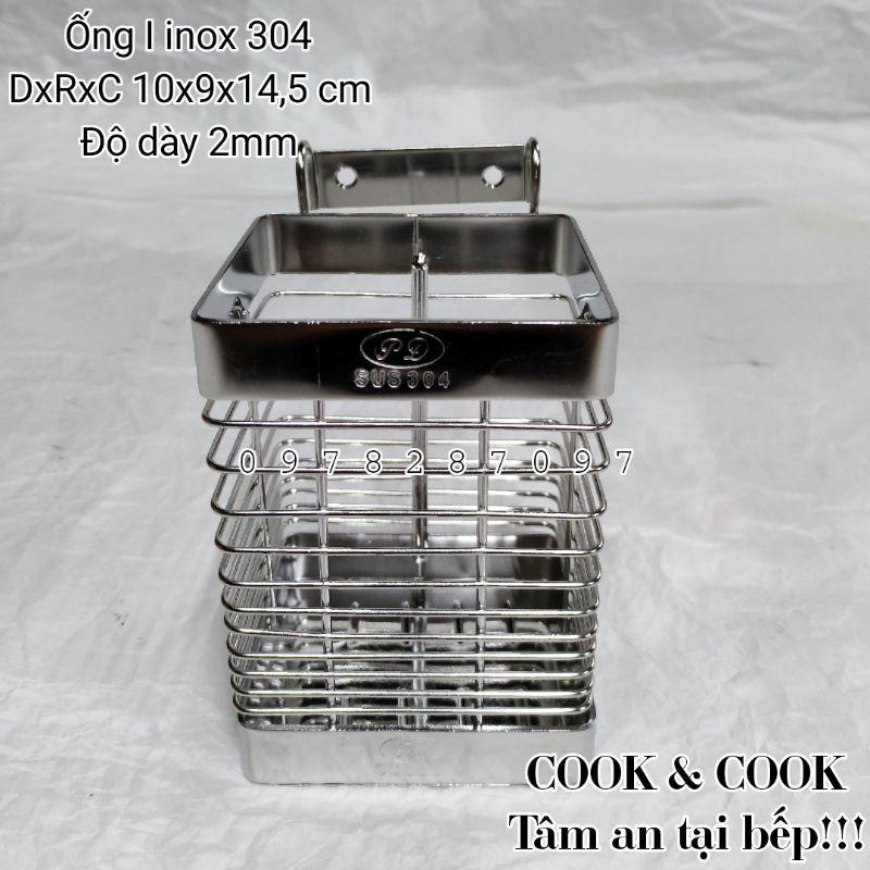 Ống đũa inox SUS 304 cao cấp đủ loại 1 vuông, đôi vuông, đôi tròn