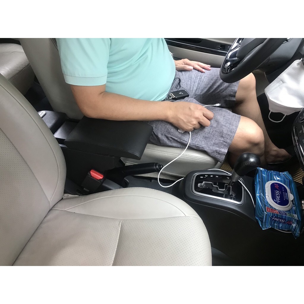 Bệ tỳ tay Mirage , hộp tỳ tay Mirage, tỳ tay xe Mirage Kibbet cao cấp