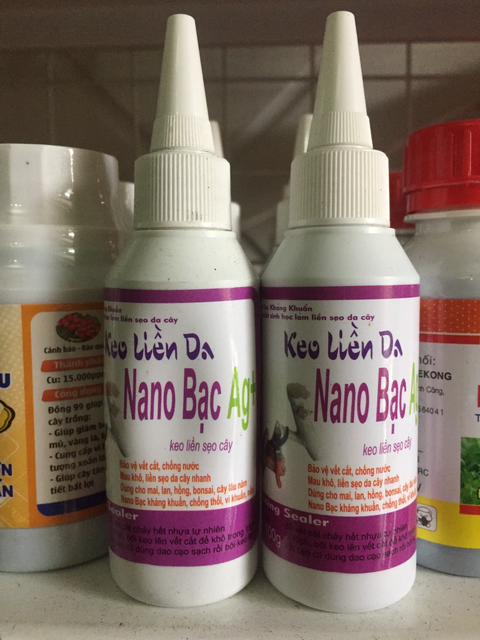 Keo Liền Da Cho cây trồng Nano Bạc - Ag+ - 100g