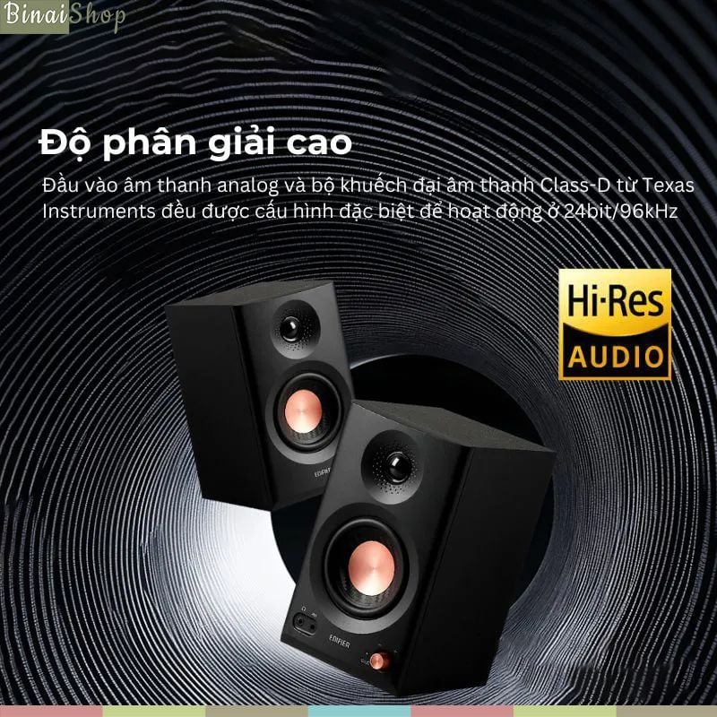 Edifier MR3 - Loa Kiểm Âm Hi-Res Audio, Bluetooth 5.4, Công Suất 36W Cho Sản Xuất Âm Thanh, Nghe Nhạc- Hàng chính hãng