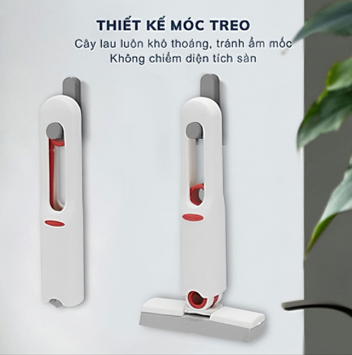Cây lau kính, bàn bếp KG5S đa năng tự vắt thông minh, bọt biển siêu thấm hút gập gọn mini 25cm - Hàng chính hãng