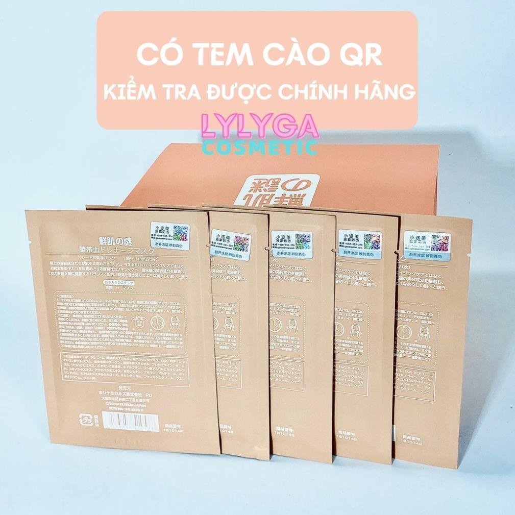 Mặt nạ nhau thai cừu cuống rốn tế bào gốc Nhật Bản Rwine Beauty  dưỡng da, cung cấp độ ẩm, tái tạo collagen MN01 - 5 miếng