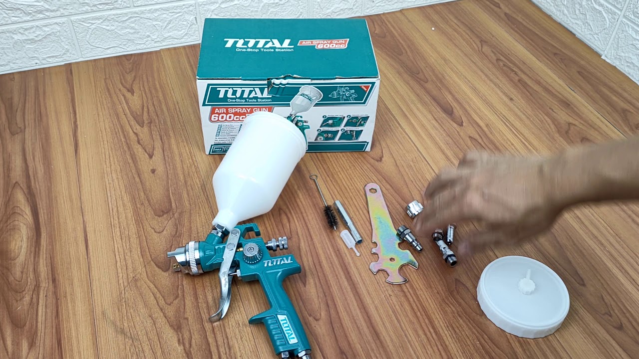 Dụng cụ phun sơn HVLP 600cc total TAT10601