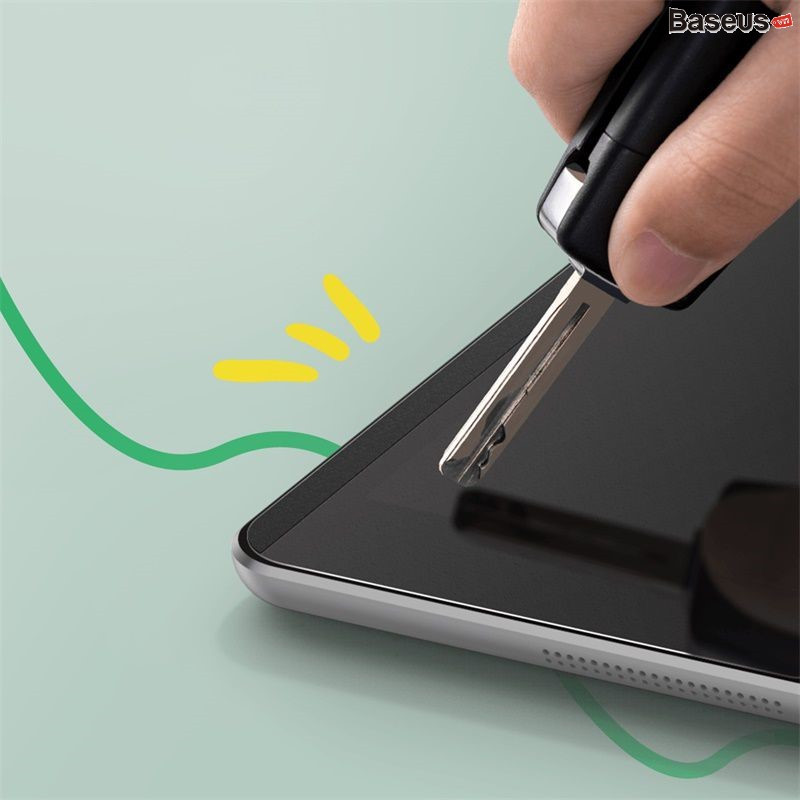Miếng Dán Từ Tính Chống Trầy Baseus 0.15mm Full-cover Vac-sorb Paper-like Screen Protector cho IPad - hàng chính hãng