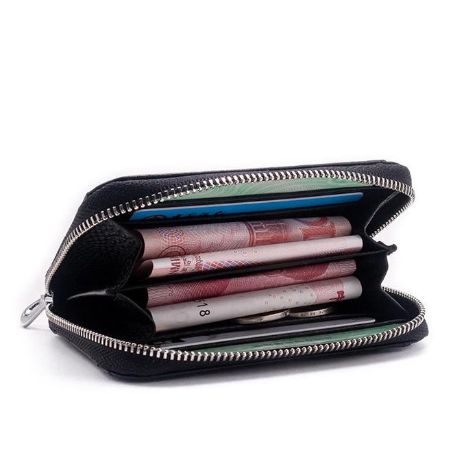 Bóp ví mini đựng thẻ, card ATM tiền nhiều ngăn đa dạng dành cho nam và nữ C5 - Rockcow