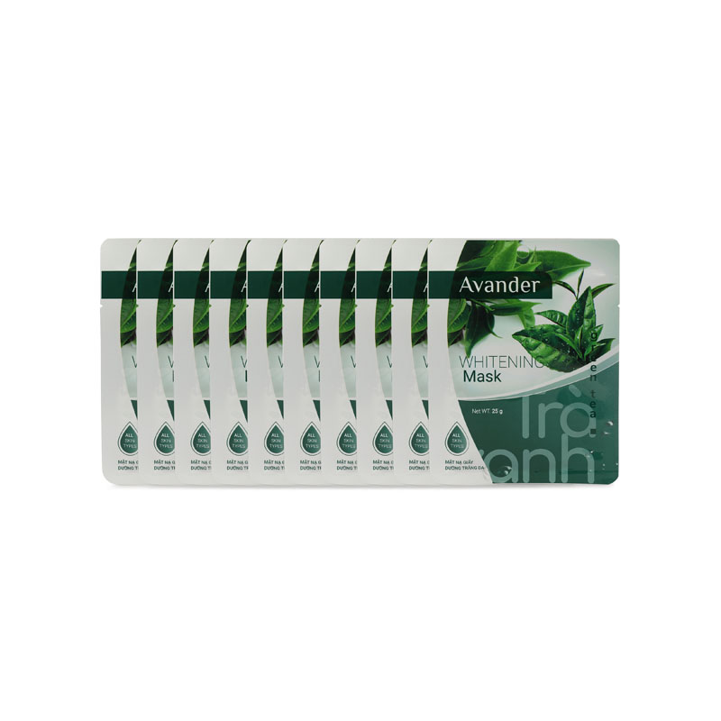 Set 10 Mặt nạ giấy dưỡng trắng da