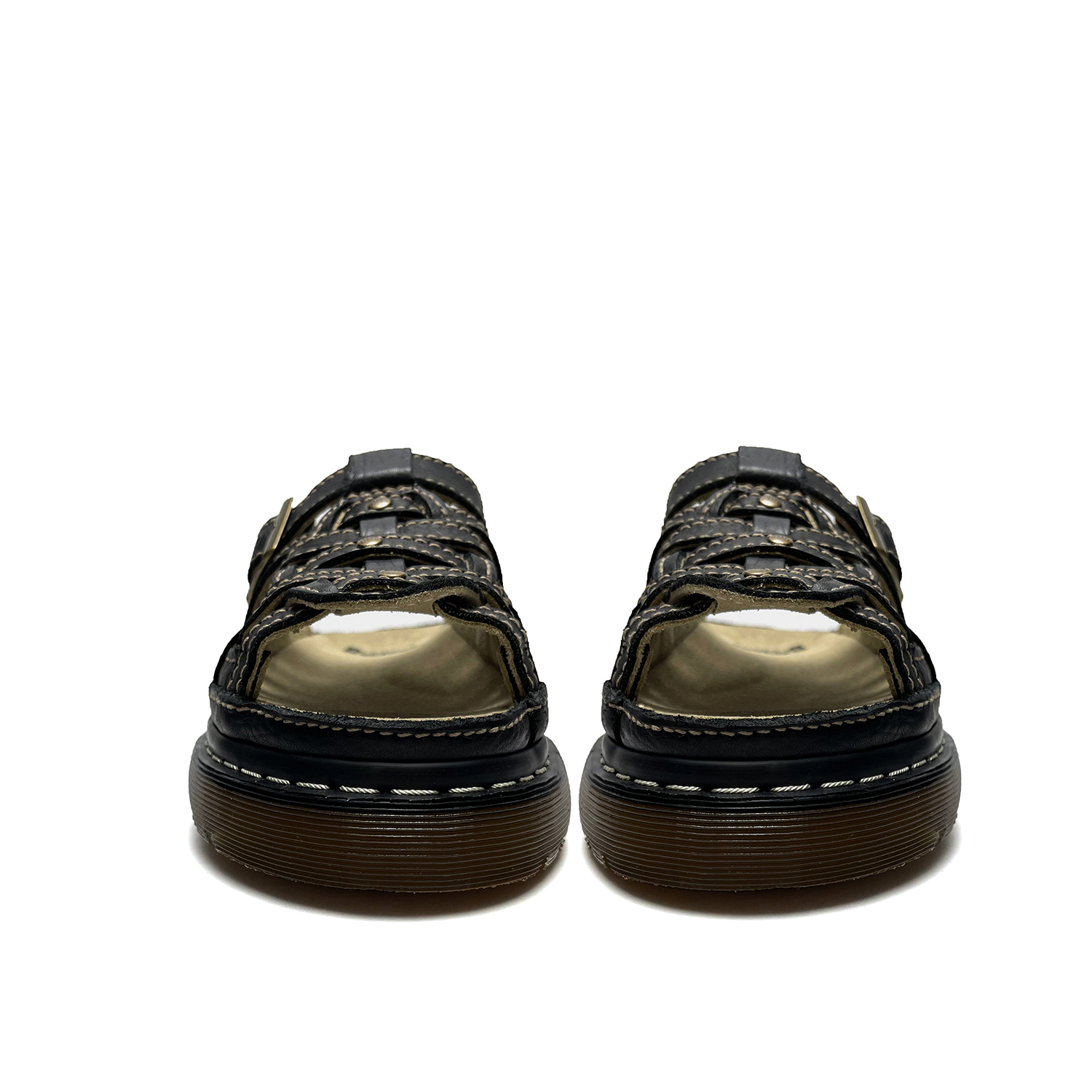 Dép doctor 2015 Da Bò Thật Đế Đúc Cao 5cm Bền Đẹp Ma Sát Tốt Chống Nước Đi Êm Chân Thoải Mái Tự Tin - D2015