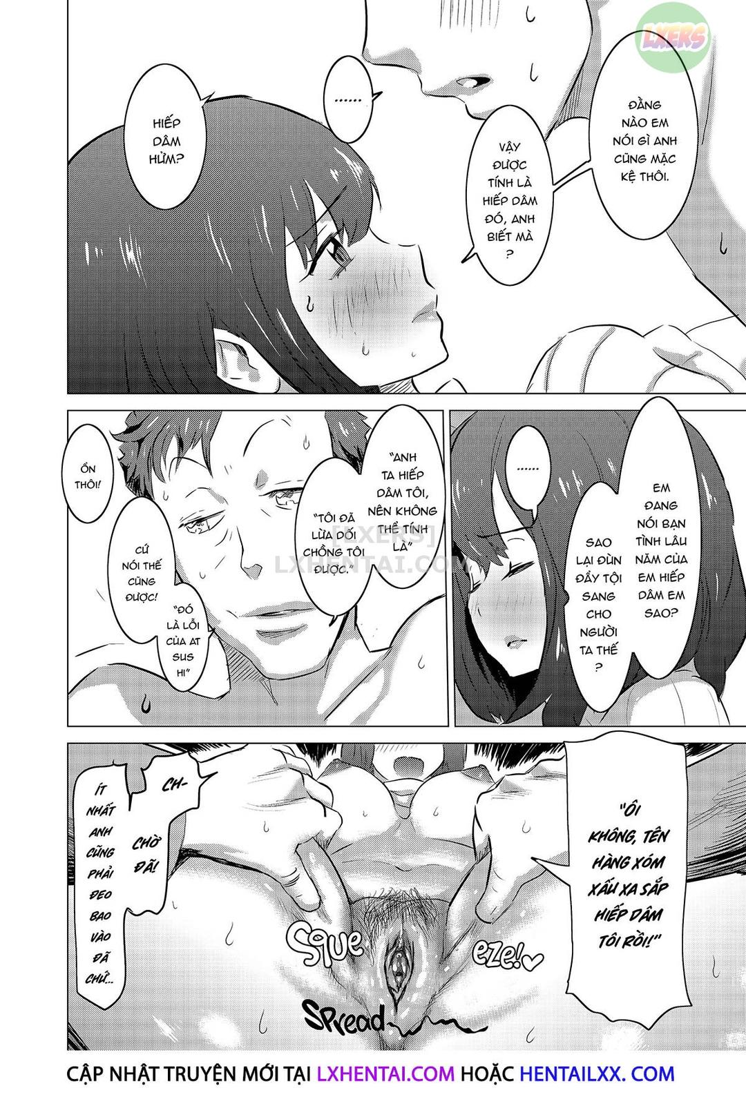 vợ tôi chưa bao giờ rên rỉ như trên phim sex của gã hàng xóm chapter 1 23