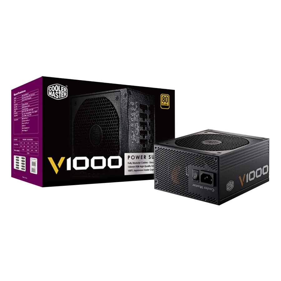 Nguồn Cooler Master V1000 - 1000W