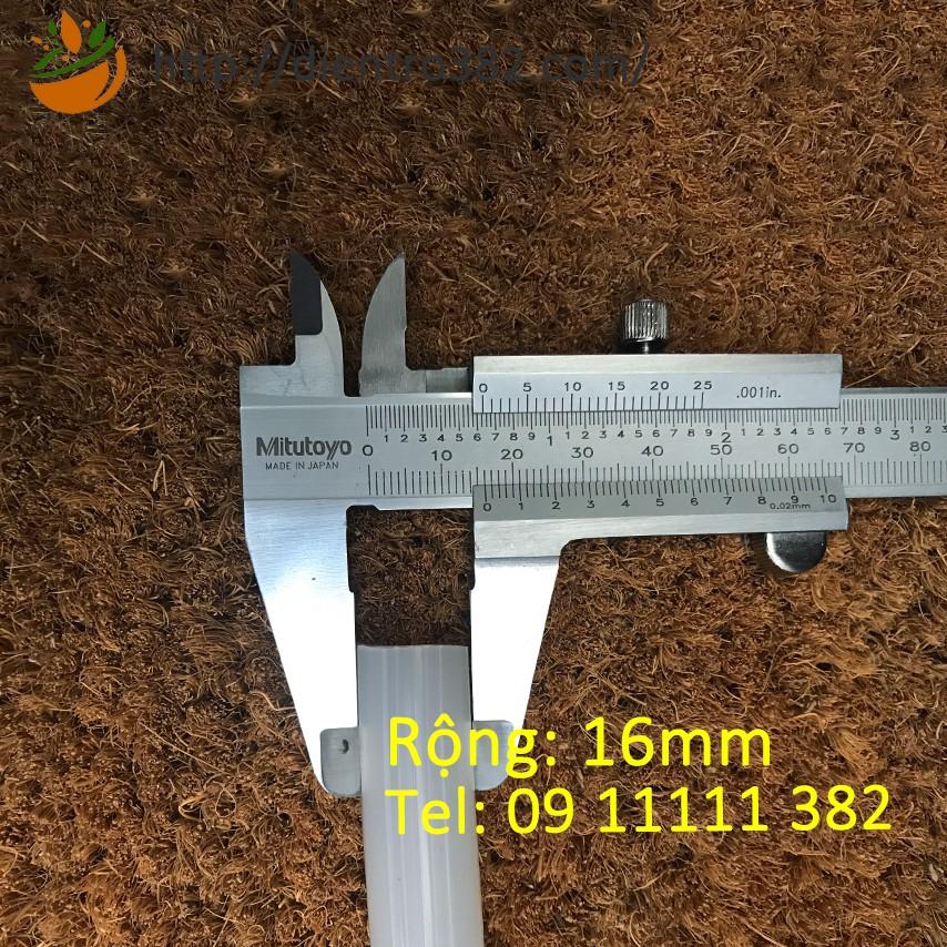 Gioăng xilicon chịu nhiệt rộng 16mm làm kín hơi cho tủ cơm công nghiệp