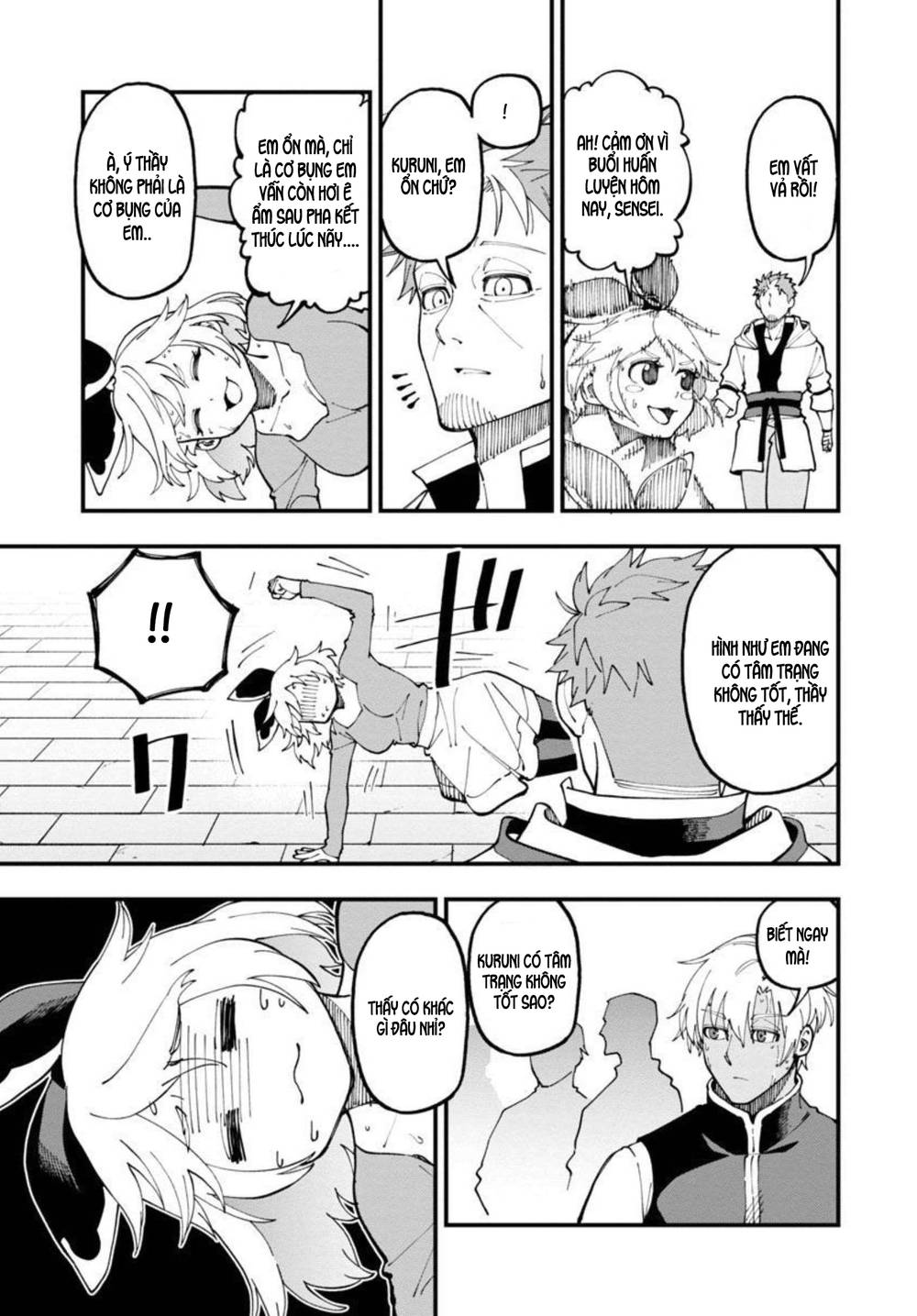 ông chú làng quê trở thành thánh kiếm - dủ chỉ là một thầy giáo kiếm thuật ở quê nhưng đám đệ tử vẫn không buông tha chapter 12 11