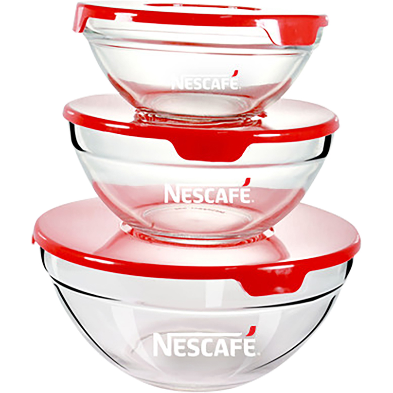 Combo 3 cà phê hòa tan Nescafé café Việt cà phê đen đá (Túi 35 gói x 16g) [Tặng bộ 3 thố thuỷ tinh Nescafé]