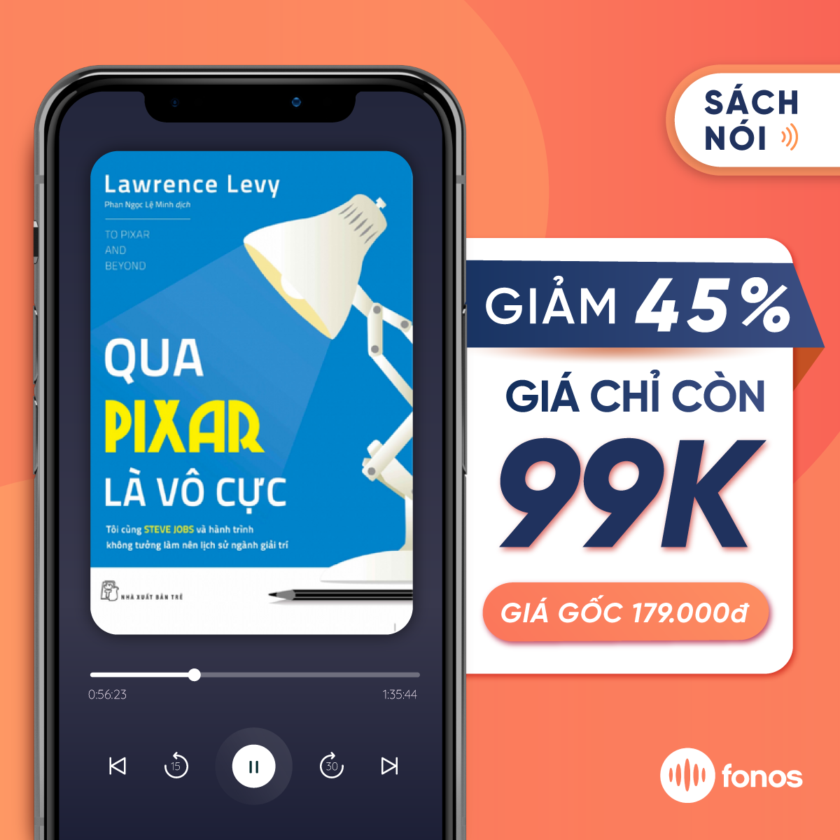 Sách nói Fonos: Qua Pixar Là Vô Cực