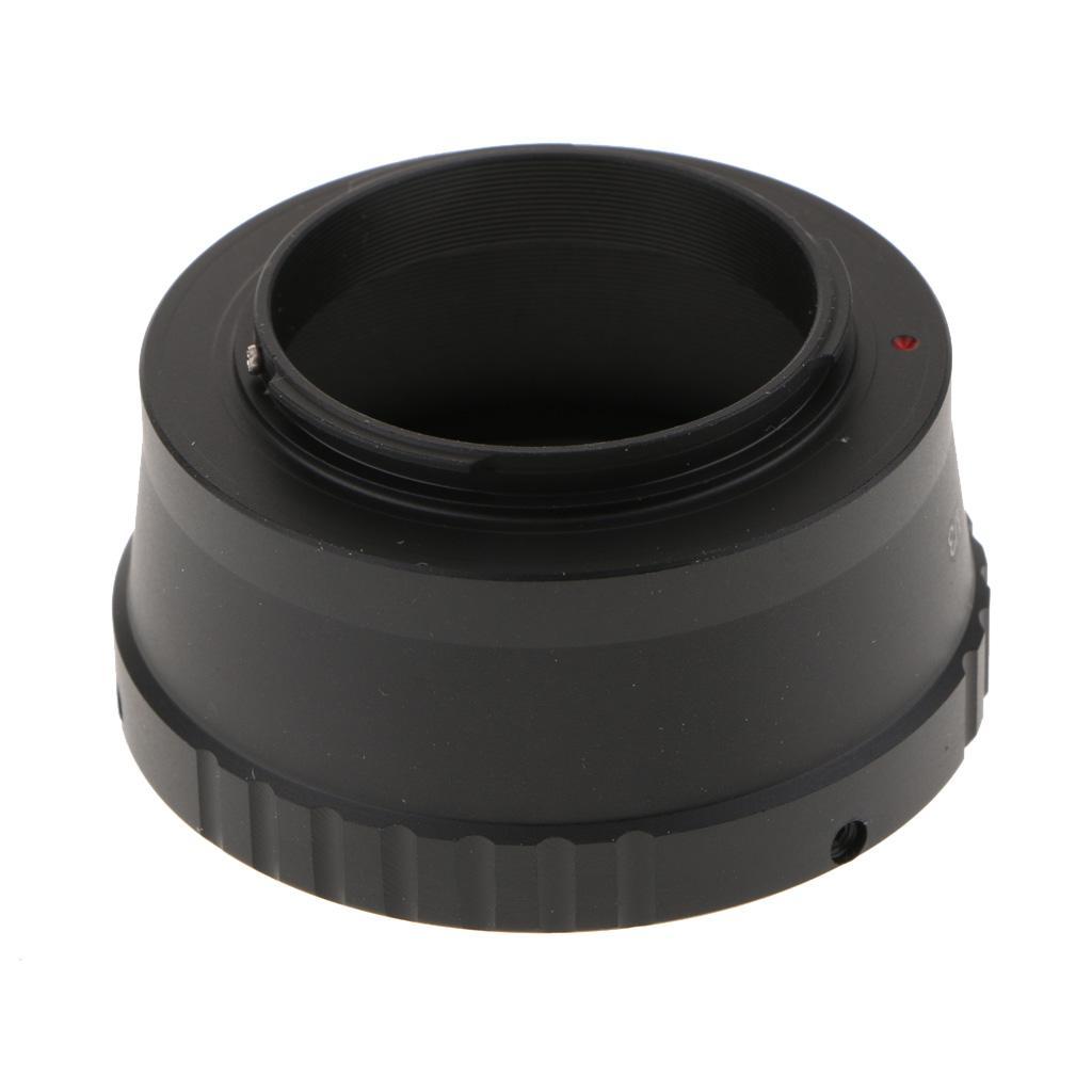2 Pieces T2 Mount Lens Adapter to M 4/3 for  Cameras Telescope
