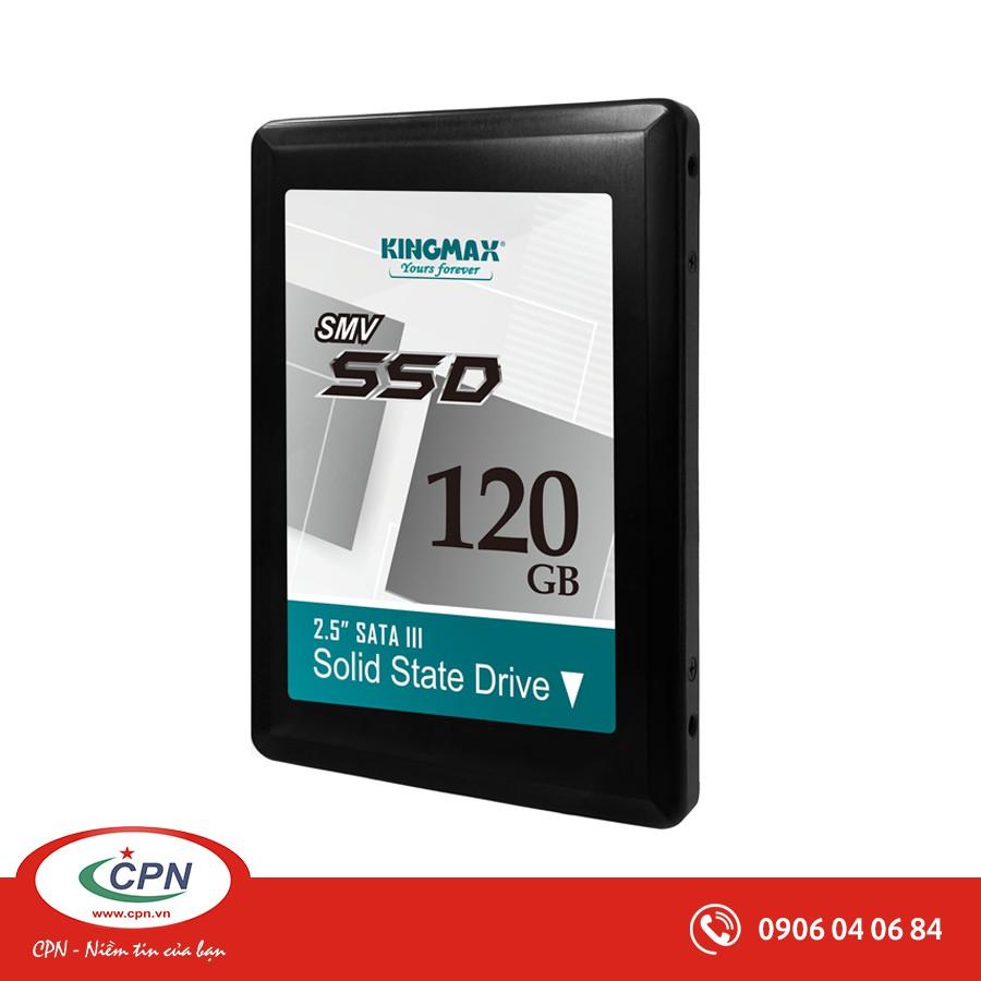 Ổ cứng thể rắn SSD Kingmax 120GB KM120GSMV32 - 2.5", SATA3 - Hàng Chính Hãng