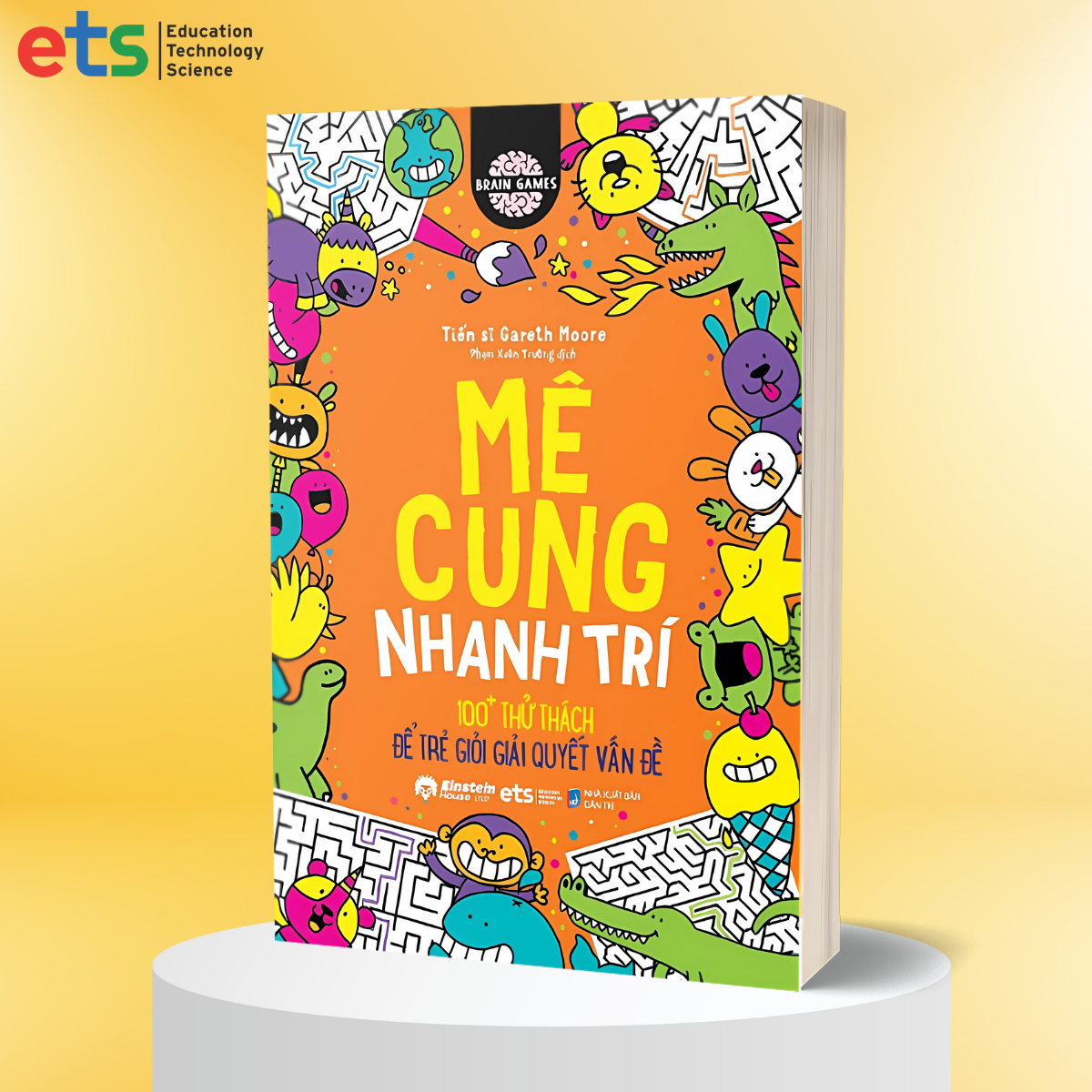 Combo Sách Brain Games: Luyện Trí Nhớ + Thử Thách Logic + Mê Cung Nhanh Trí