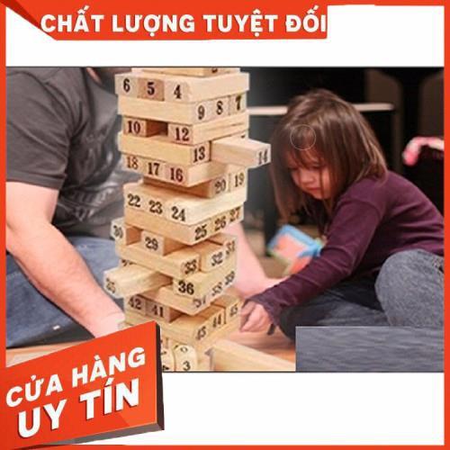 Rút gỗ to Đồ chơi rút gỗ số loại to đại Wiss Toy kiểu mới 54 thanh