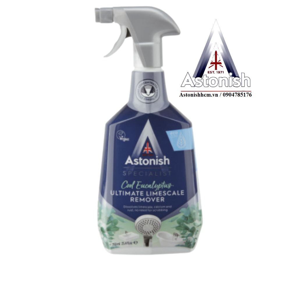 Bình xịt vệ sinh nhà tắm Astonish hương chanh C6940