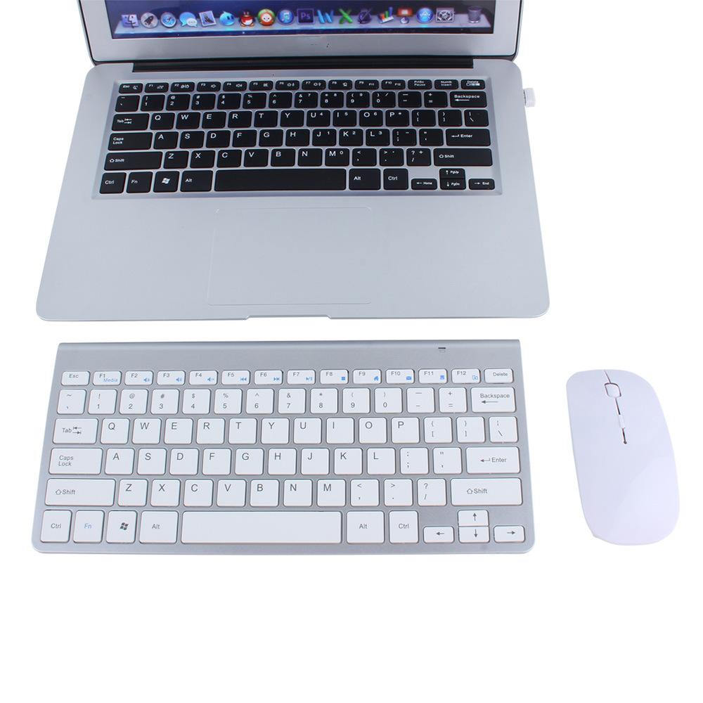 Mini Bàn Phím Đa Phương Tiện Và Chuột Cho Laptop Và Máy Tính Bảng Bàn Phím Không Dây 2.4G/Bluetooth-Tương Thích Bàn Phím
