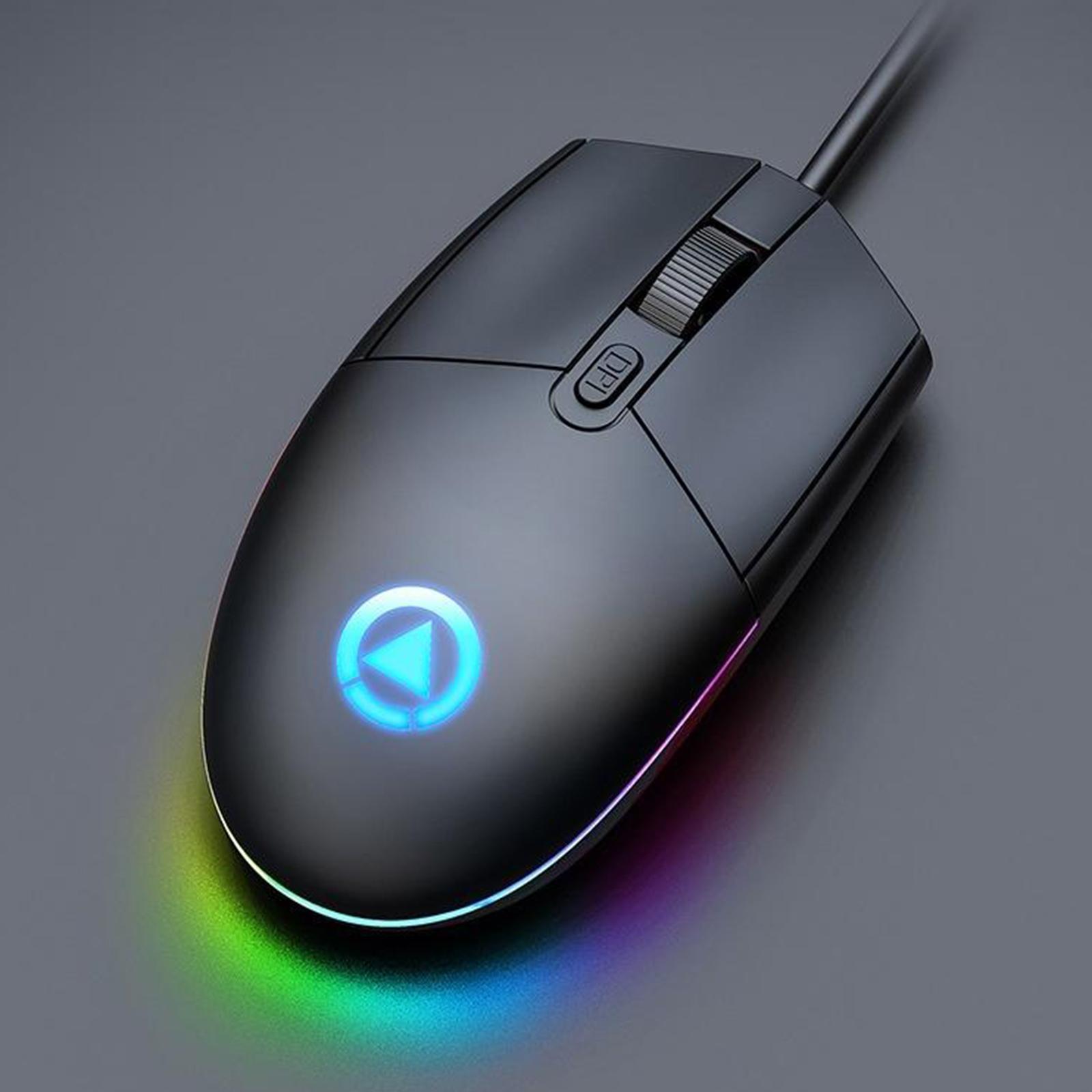 1600DPI LED Optical USB Gaming Mouse 4 Button Gamer Laptop PC Computer Mice