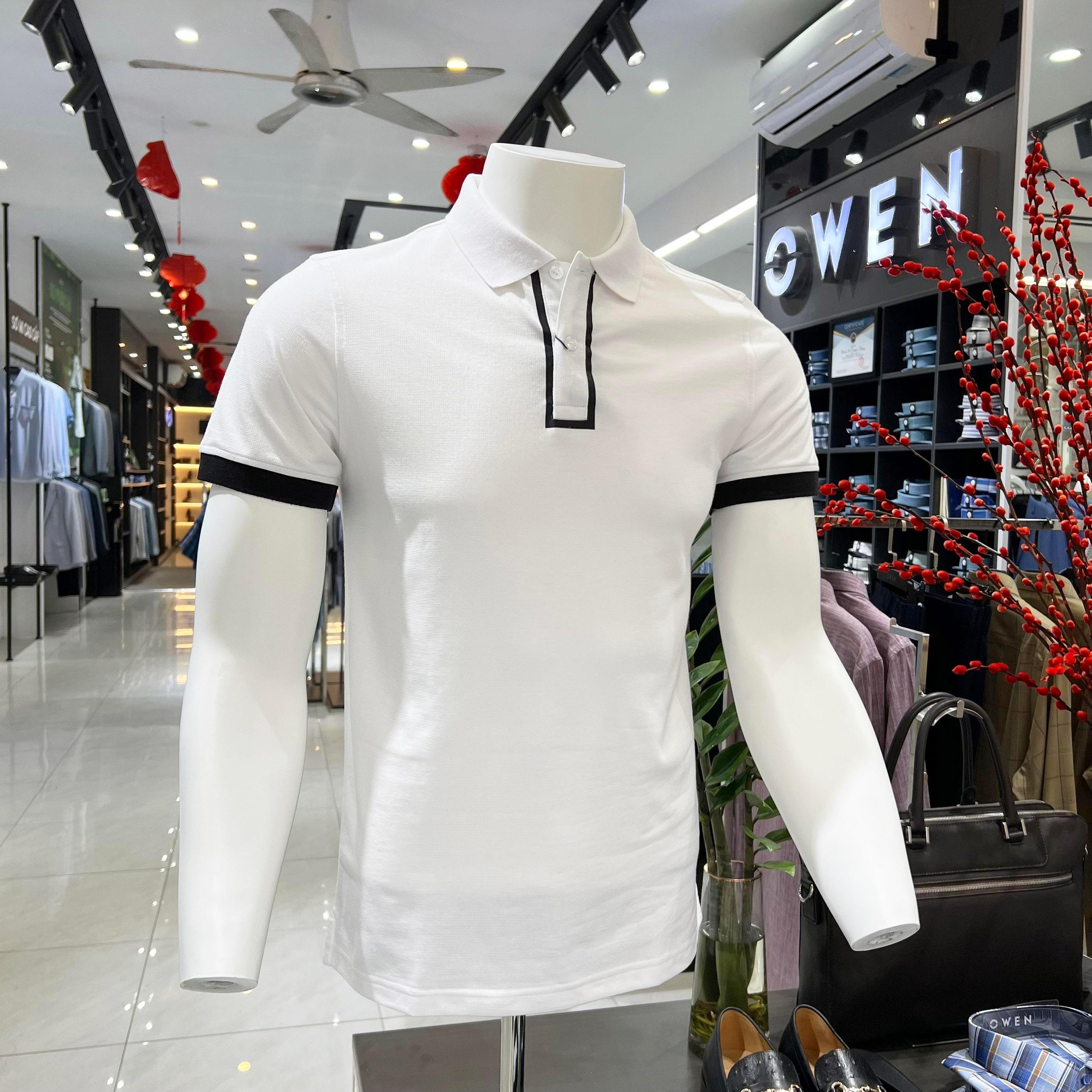 Áo Polo nam Owen chất Cotton thấm hút mồ hôi thoáng mát Mã APV231359