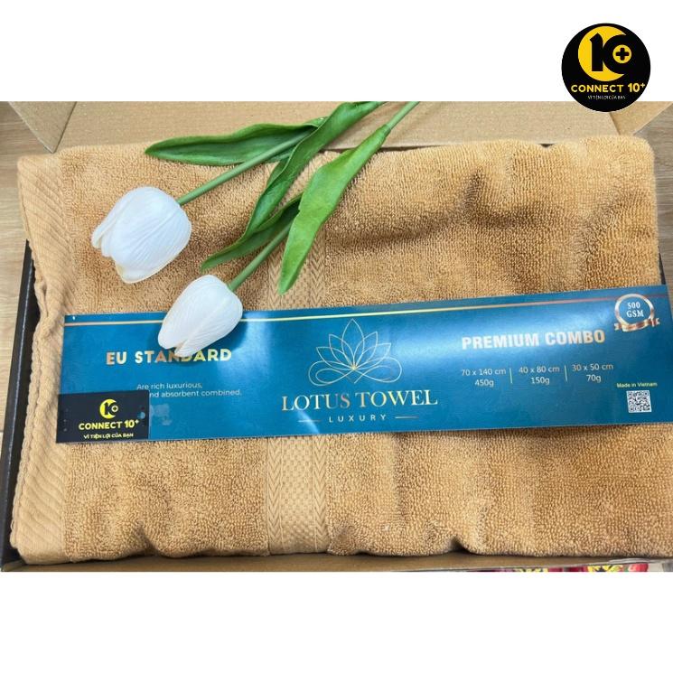 khăn tắm Lotus Towel cotton kháng khuẩn