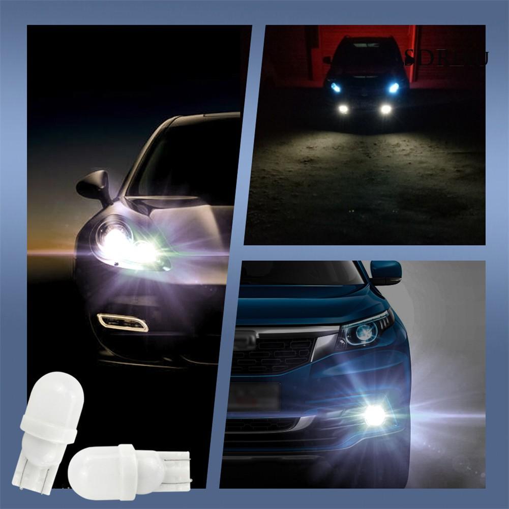 10 Bóng Đèn Led T10-2Smd Siêu Sáng Cho Xe Hơi
