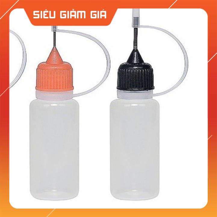 Chai nhựa PE 10ml nắp đen