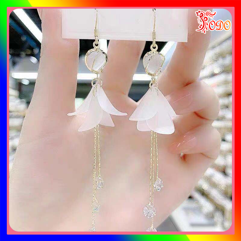 Bông tai kiểu Hàn Quốc trang nhã CF483 sang chảnh xuân hè thu đông sang trọng trẻ trung đi đám cưới - [Thời Trang ToDo]