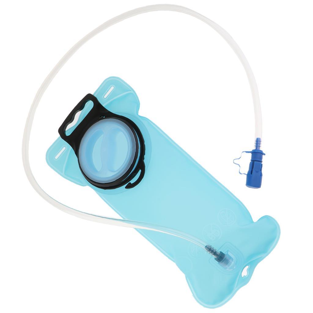 2L Portable Hydration Bladder Water Reservoir Survival Pouch Backpack for Biking Cycling Climbing Hiking- Easy to Clean