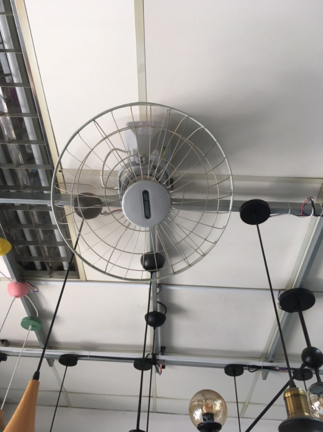 Quạt đảo trần Mỹ Phong 2 dây MP.16SN chuyển hướng nhông cơ, hộp số dimmer - Hàng chính hãng