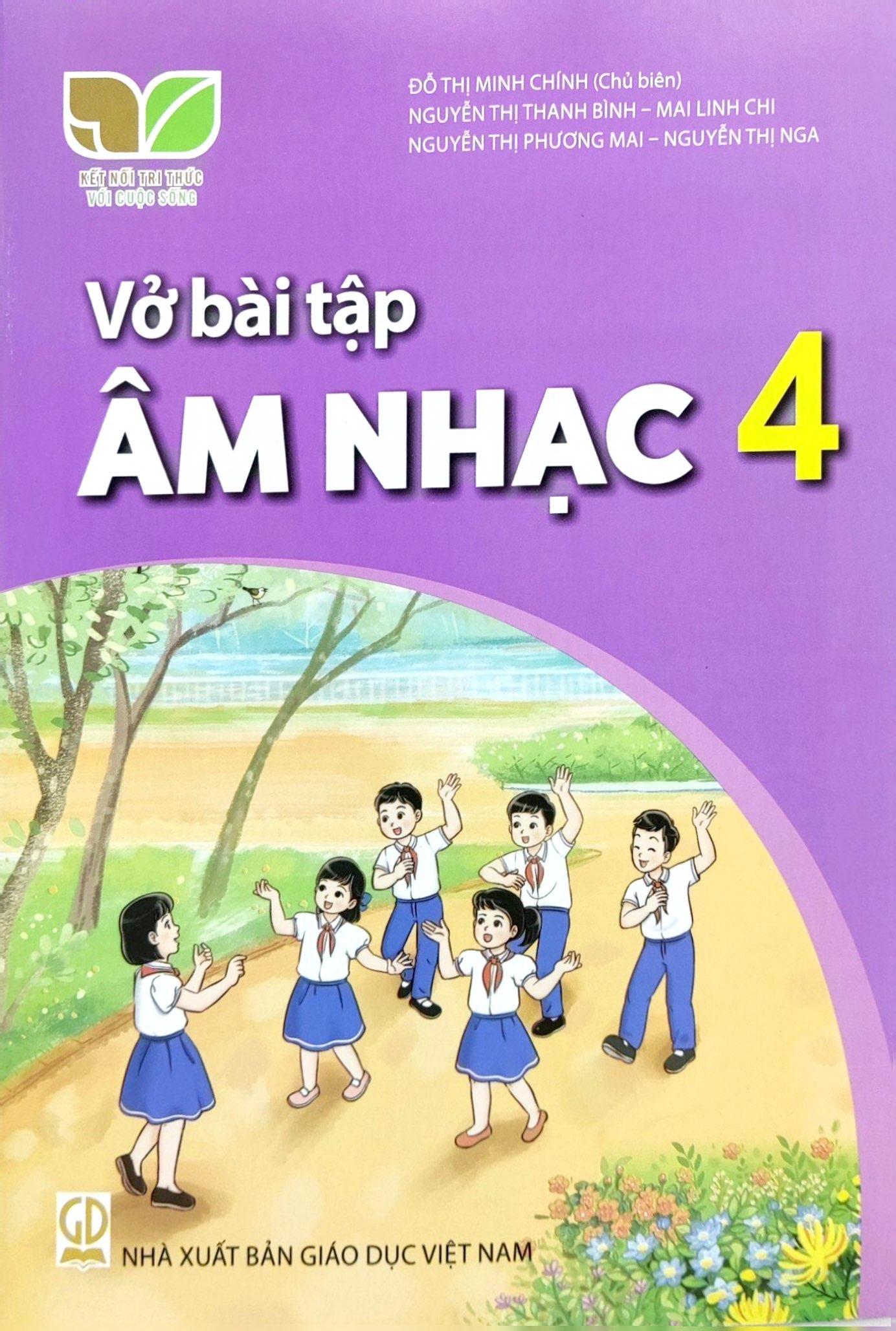 Vở Bài Tập Âm Nhạc 4 (Kết Nối) (2023)