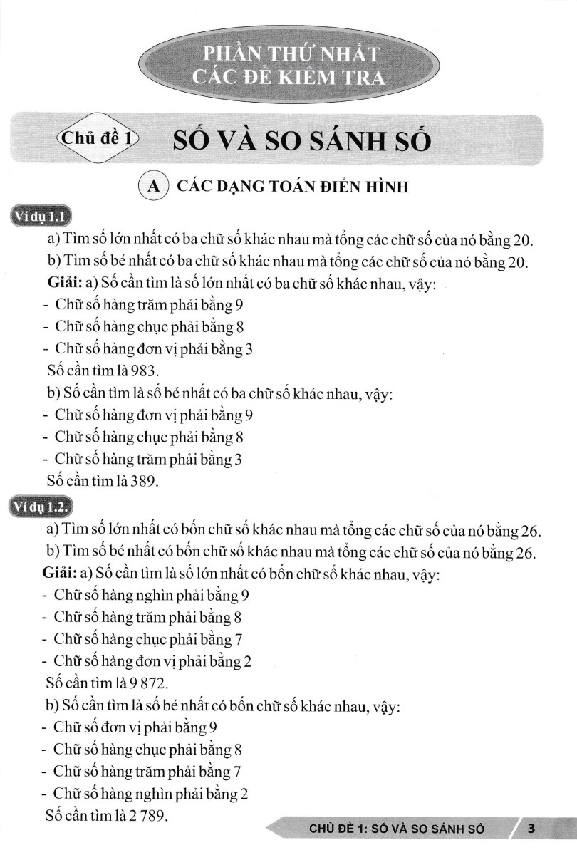 Toán Bồi Dưỡng Học Sinh Giỏi Lớp 3