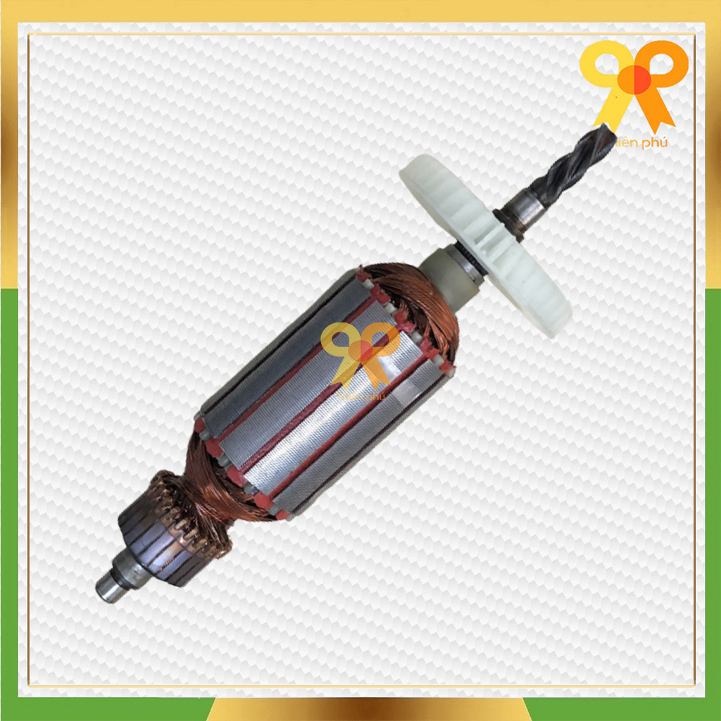Rotor máy khoan cho Sencan 2341 Nhông 4 Răng Thân 35mm Dài 159mm