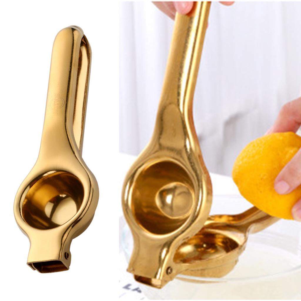 Manual Juicer Orange Press Lemon Squeezer Fruit Juicer Extractor Gold
