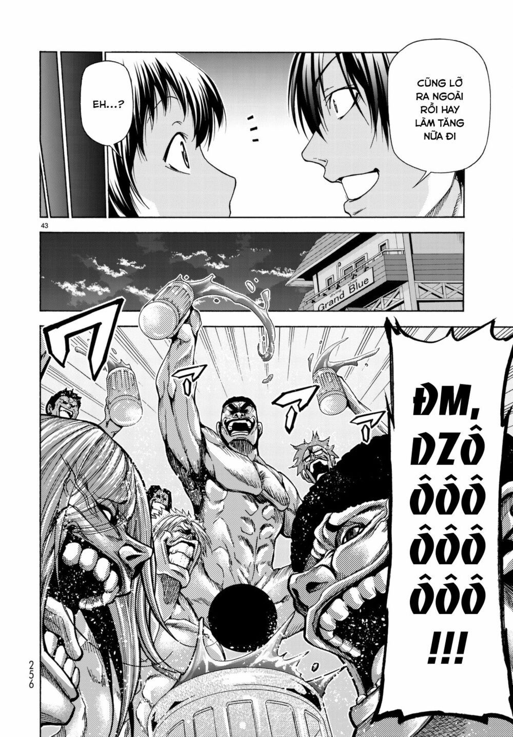 cô gái thích lặn - grand blue chapter 38 41